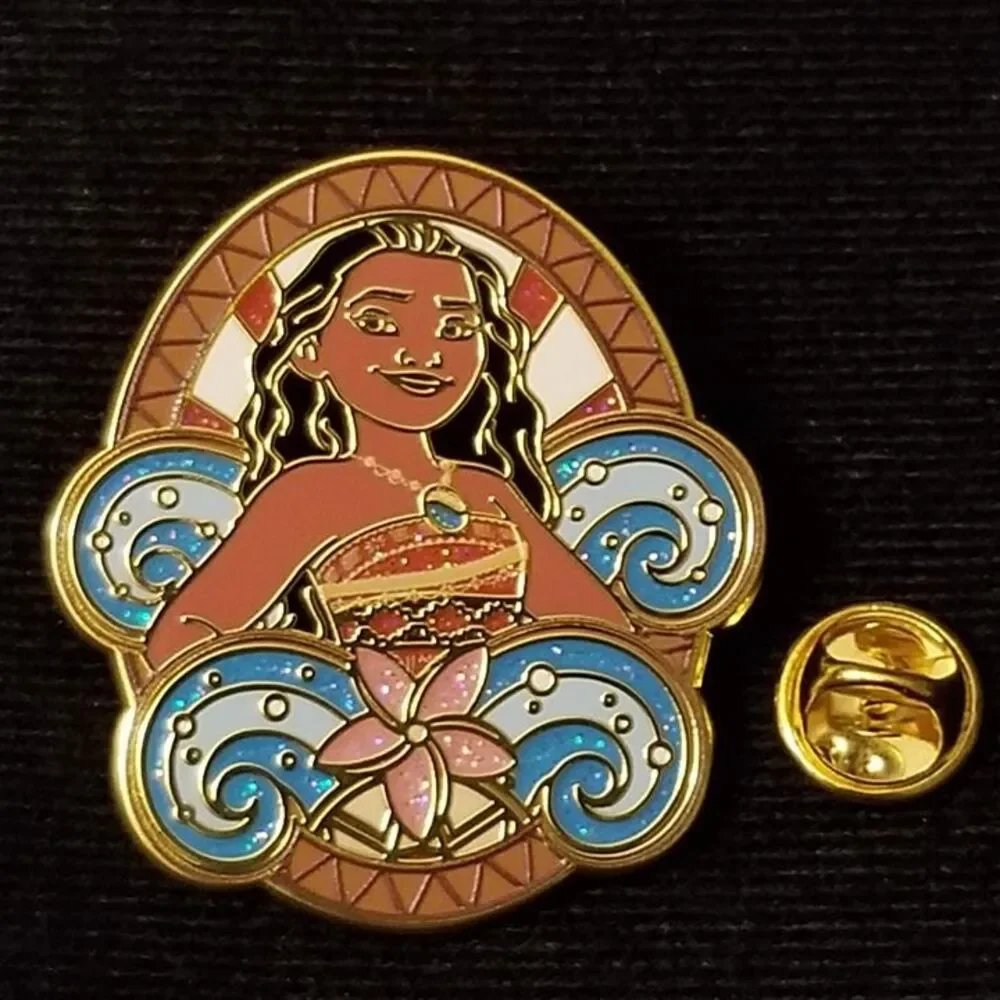 Loungefly CHASER Pin Moana Waves Portrait Mystery Glitter Chase Disney Wave LF